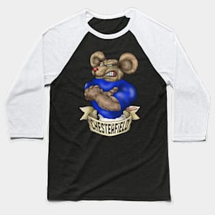 Chesterfield Mouse Mascot Baseball T-Shirt